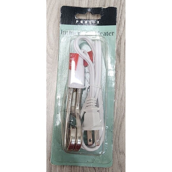 Aluminum Housewares Immersion Heater 100/120 Volt AC / 200 Watts - Picture 1 of 3